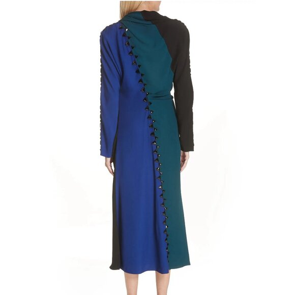 New Marc Jacobs (Runway) Colorblock Midi Dress - Avant-Garde High Fashion Look - Picture 4 of 16